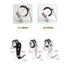 MULT S-Shaped Hook, Large Rotation, No Falling, Band Clamp, Strong Fixation, Belt Hook, Bicycle