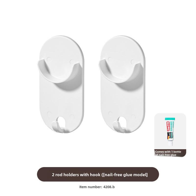 Punch-Free Telescopic Multi-Functional Shower & Clothes Drying Rod