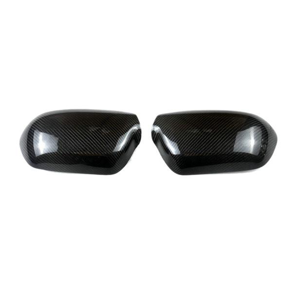 Genuine Carbon Fiber Rearview Mirror Covers for 2003-2012 Mazda 6 Modifications