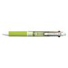 Mitsubishi Pencil Jetstream Ballpoint Set of 2 3-Color Pen, 0.7mm, Green,