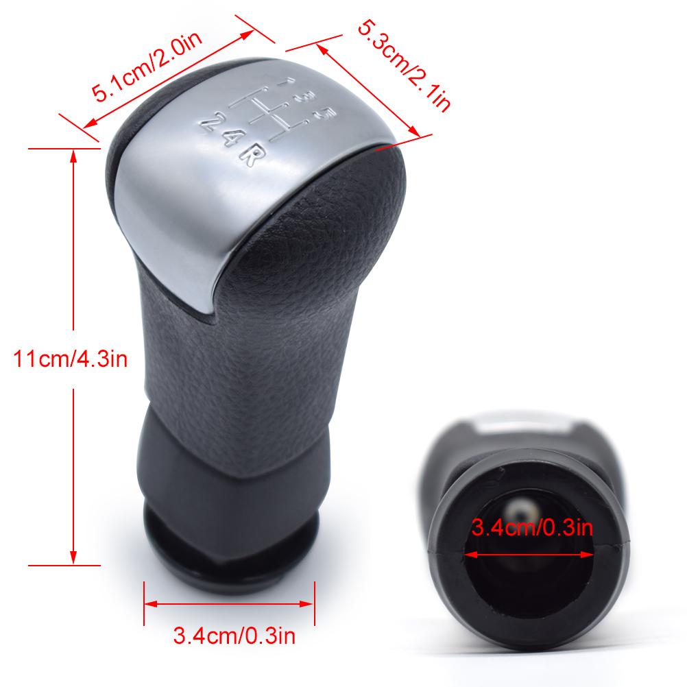 5 Speed MT Car Gear Shift Knob For Nissan Qashqai J10 X-trail 06-13 Manual Gear Shift Shifter Lever Stick Pen Arm Head Ball