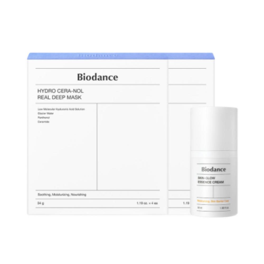 

Biodunce Ceranol Mask & Essence Cream Set — Soothing Barrier Care & Deep Hydration