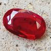 109.15 Ct Natural Mozambique Red Ruby Oval Cut Certified Loose Gemstone