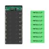 8x18650 Battery Power Bank for Case Storage Box Mobile Phone Charger Battery Holder Charging Box for Shell L6 LCD Displa