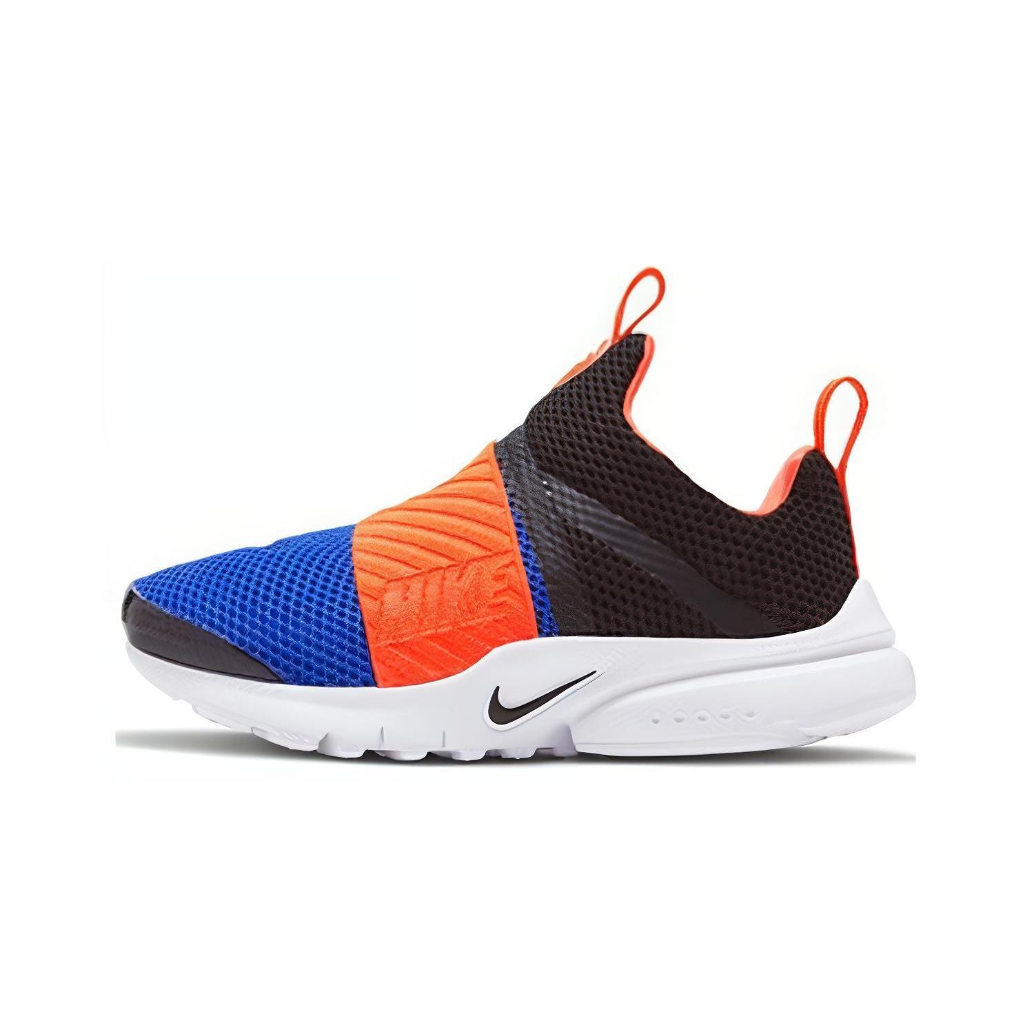 

Nike Presto Extreme Abrasion Resistant Low top Kids Lifestyle Shoes Black Orange Blue Children Aged 3 7 Years Old 870023-004 28