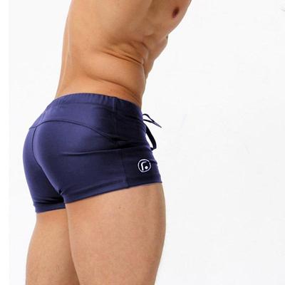 Costume da bagno moda uomo Costume da bagno corto Pantaloncini da spiaggia Slip boxer in rete sexy Comodi morbidi e traspiranti