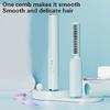 Lightweight Rechargeable Hair Straightener Brush Anti Scald Comb with Quick Heat Up Adjustable Temperature for Travel