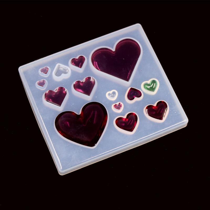 New Heart Silicone Fondant Candy Mold Chocolate Mold Cake Moulds For Valentine's Day Mousse Cake Baking French Dessert Brownie