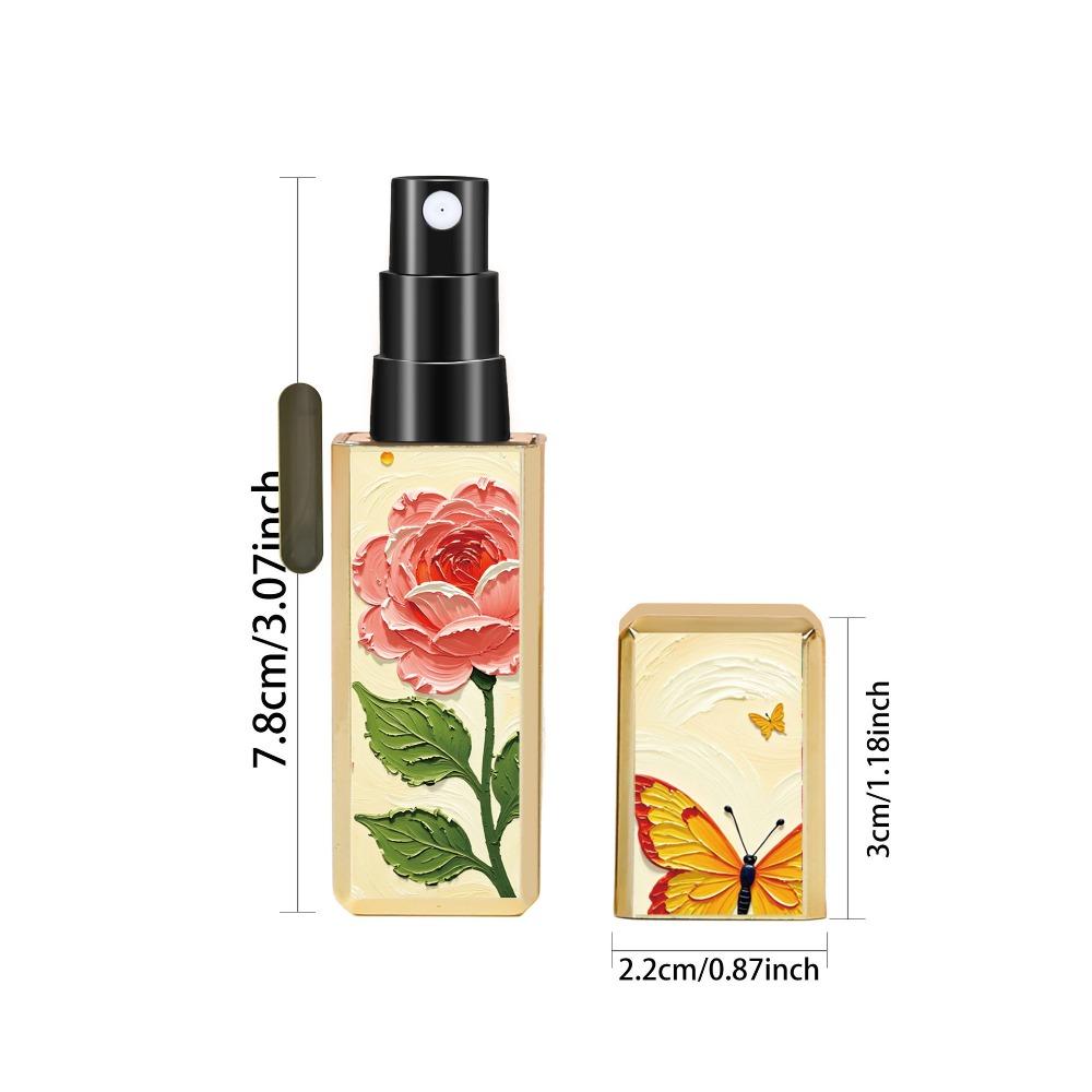 5ml Spray Rotating Bottle Refillable Empty Cosmetic Containers New Spray Atomizer Bottle