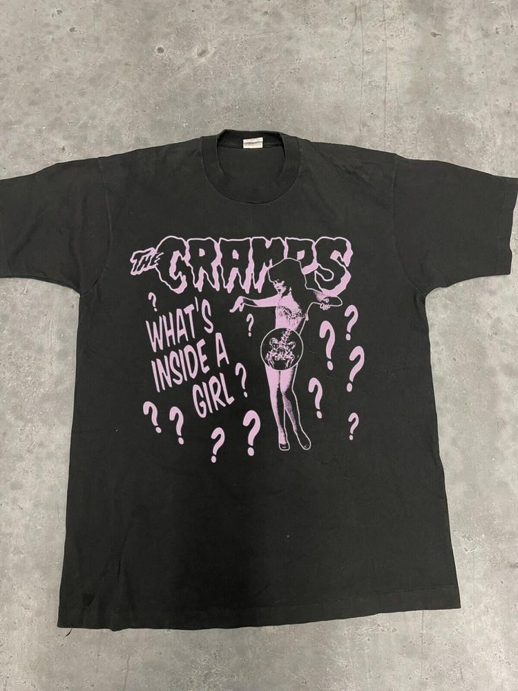 

The Cramps What#039s Inside A Girl T SHIRT FULL SIZE S5XL Unisex T-Shirt XXL