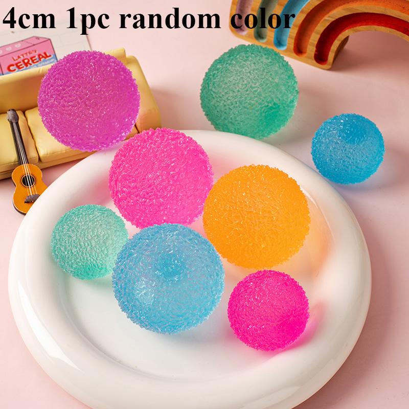 

4 Colors Venting Balls Squishy Fidget Toy Slow Rebound Anxiety Relief Soft Sensory Squeeze Toys for Adults Kids Birthday Gifts
