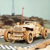ROKR Grand Prix Car Scale Model 3D Wooden Puzzle MC401