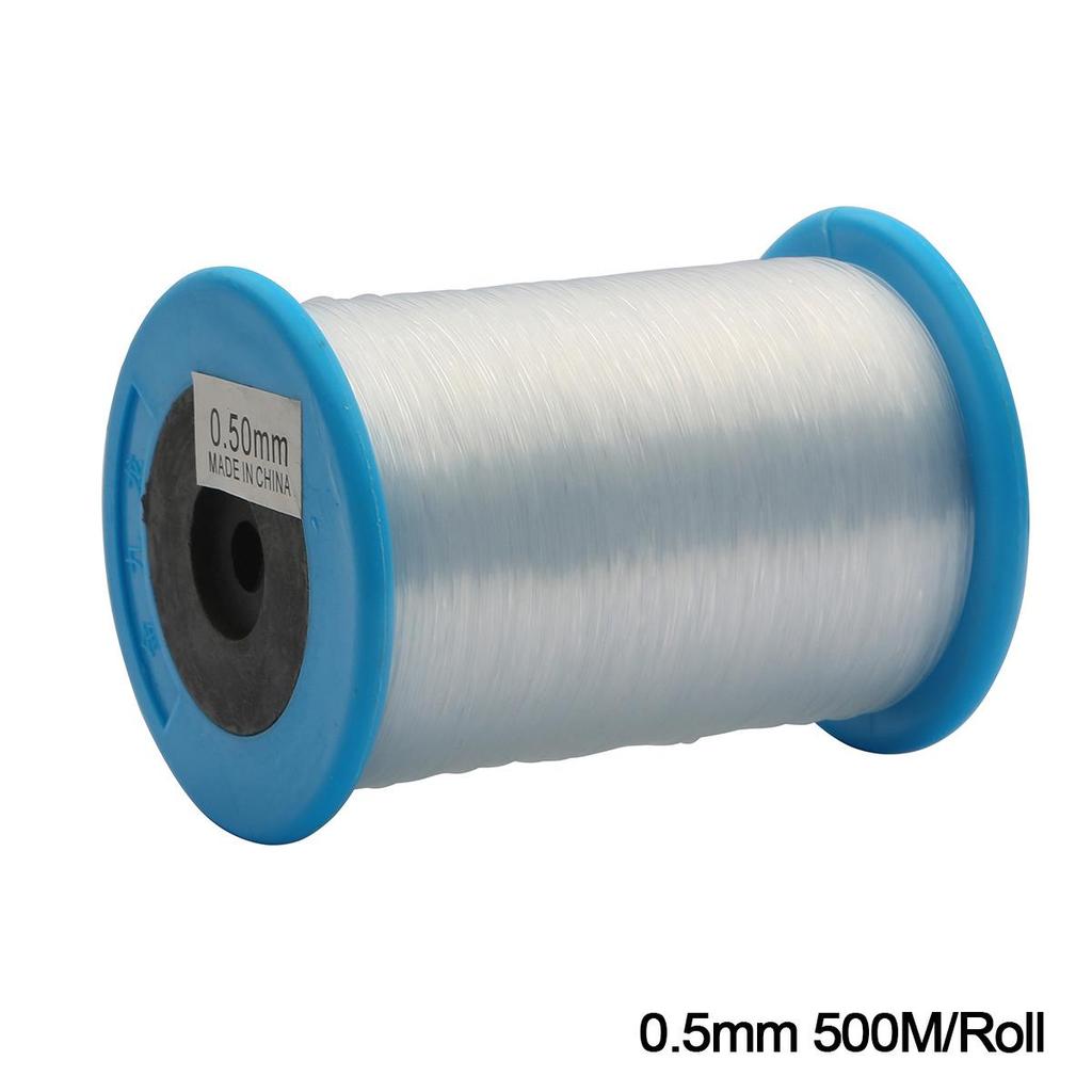 Transparente, nicht elastische Angelschnur aus Kristall für selbstgemachten Perlenschmuck