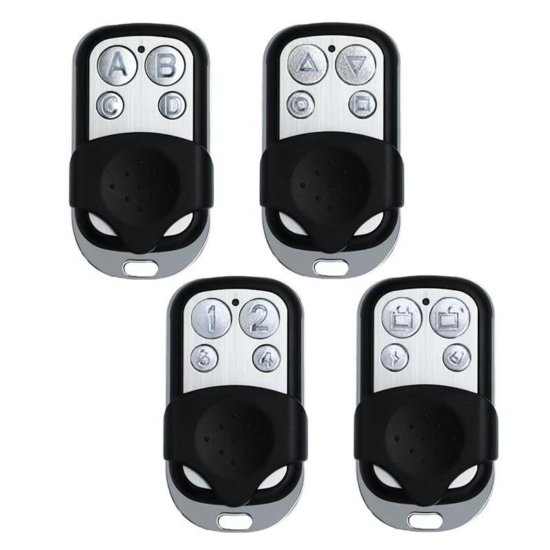 

Компактний металевий 4-кнопковий бездротовий пульт дистанційного керування для гаражних та ролетних воріт