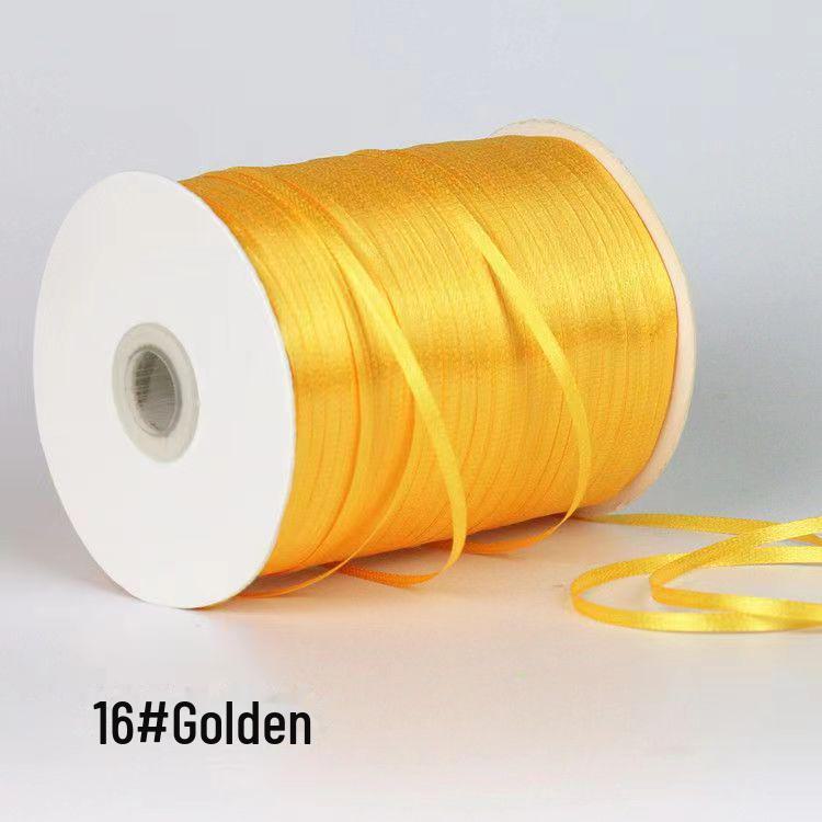 0.3cm Satin Ribbon for Bookmarks, Hair & Balloon Accessories, and Gift Packaging Bow.