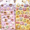 New Sanrio Usahana Sugarbunnies 3D Bubble Stickers Toy Girl's Diary Decorative Stickers Diy Phone Case Camera Decoration Toy Gif