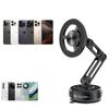 Magnetic Car Phone Holder Dashboard With 360 Rotation MagSafe Compatible Non-Charging Black