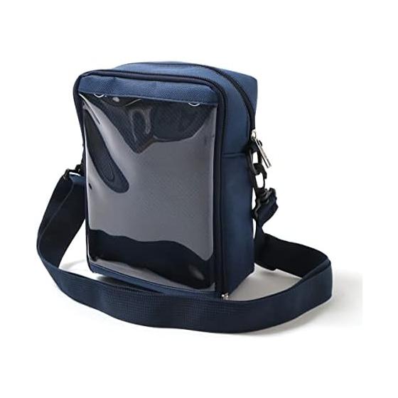 

[JOKnet] Mail delivery with D-ring, vertical clear pocket shoulder bag, women s clear bag, small mini bag, lightweight, transparent, stylish