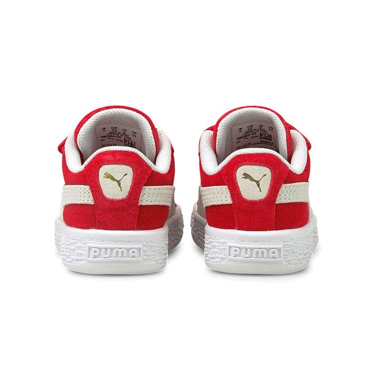 Puma Suede Classic XXI V Kids High Risk Red White 380564-02