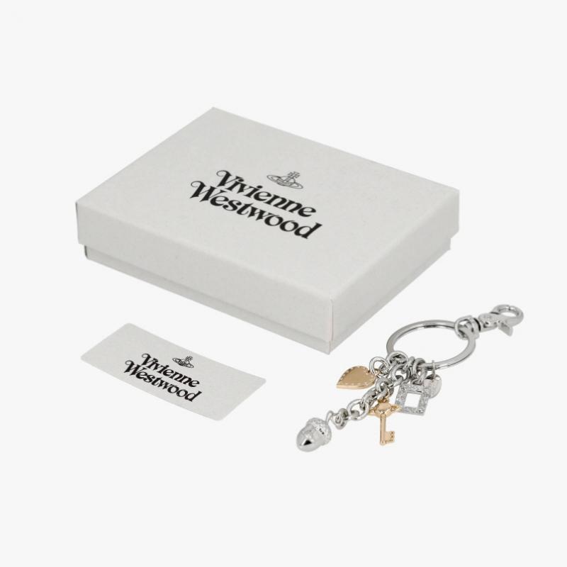 Vivienne Westwood Multi Charm Keyring 8203012bu Om001f P404