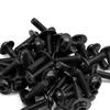 uxcell Motorcycle Bolt Screws, Hex Socket Bolts, Aluminum Alloy, Black, M6 X 20, 40 Pieces
