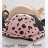 Ladies Spring and Summer Sexy Lace Leopard Print Small Chest Gathered To Show A Big Pull Up Collection Pair of Milk Underwear