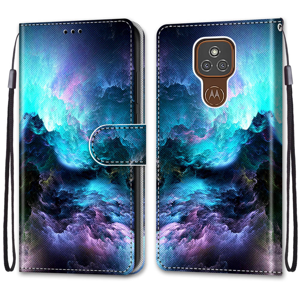 Luxury Painted Leather Case Wallet Book Style Protective Cover for Motorola Moto G85 G75 G55 G35 G34 G24 G15 G05 G84 G54 G32 G14 G13 G23 G53 E20 E30