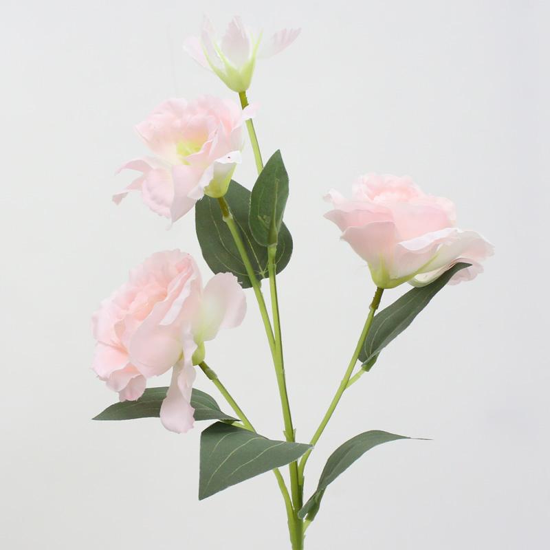 3 Branches 70cm Artificial Flower Trigeminal Eustoma Plants Room Home Decoration Fake Floral Wedding Photo Props Gifts