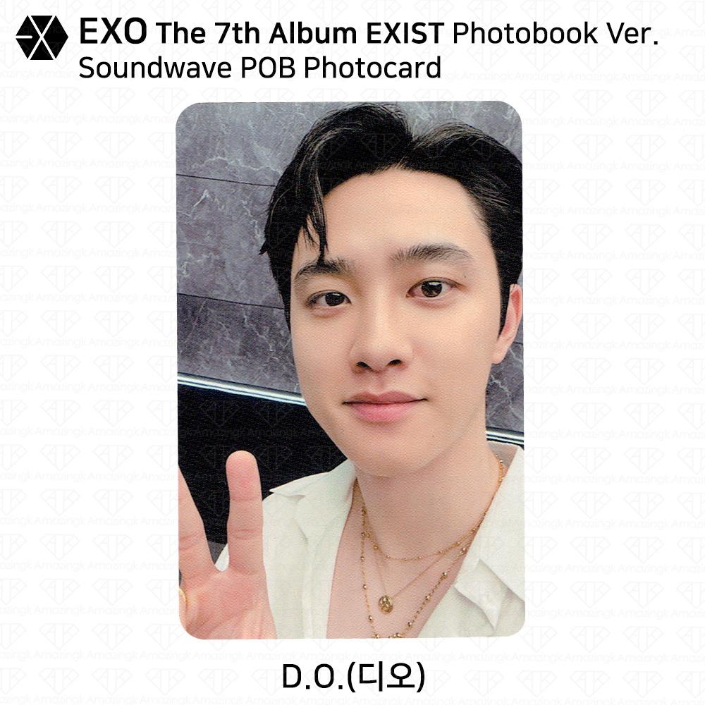EXO The 7th Album EXIST POB Photocard Apple Music Soundwave Makestar Ktown4u