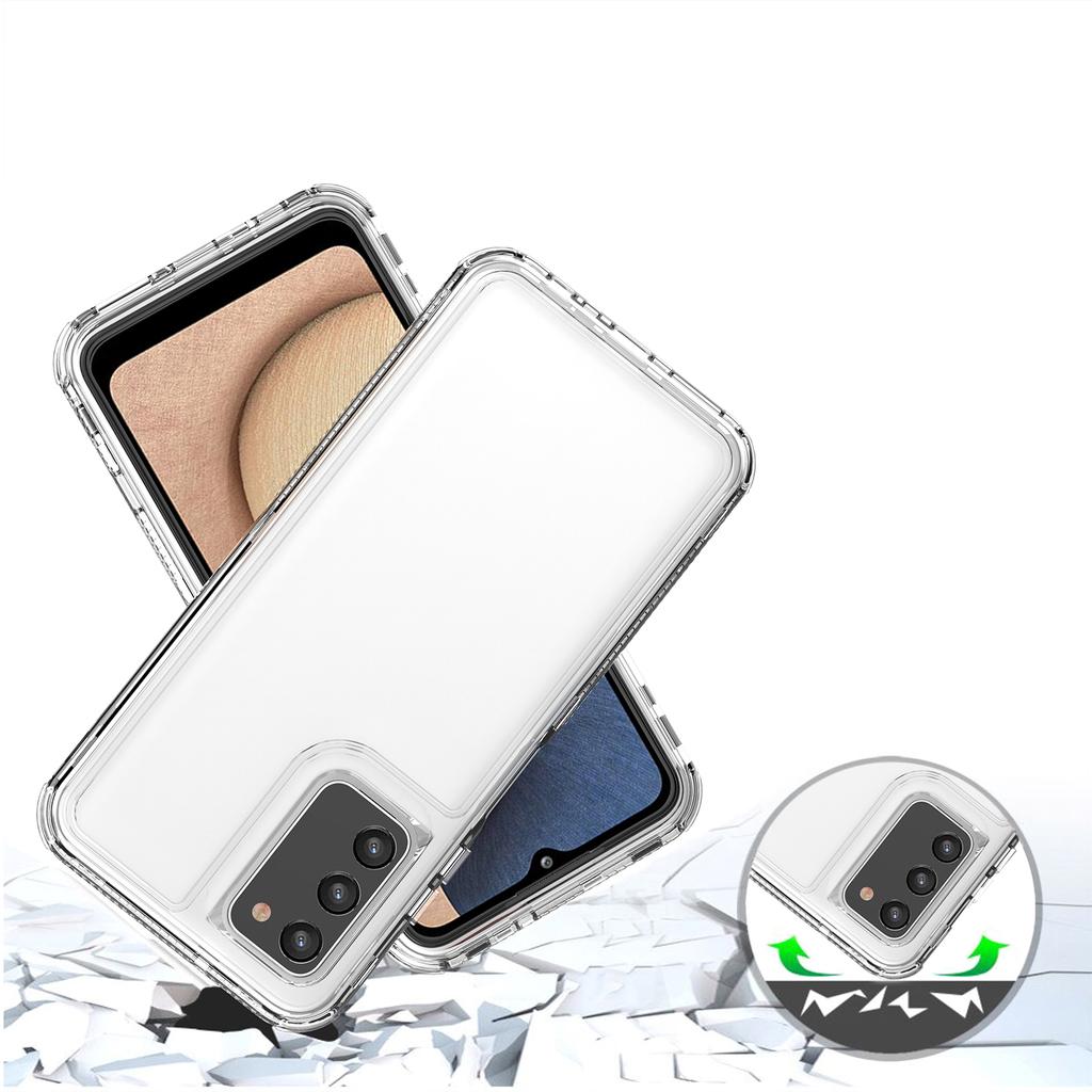Clear Case for Samsung Galaxy A03s (166.5mm)/A02s (166.5mm) Acrylic+TPU Cover