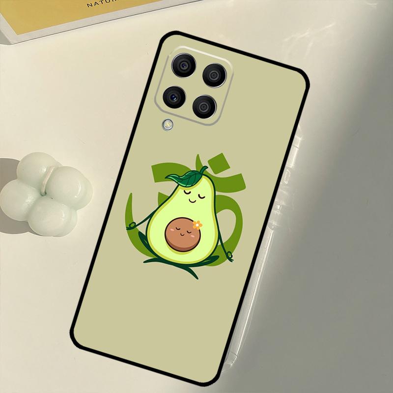 

Avocado Yoga Funny Pattern For Samsung Galaxy M15 M35 M21 M16 M06 M33 M13 M53 M11 M31 M55 M14 M34 M54 M12 M32 M52 Case Samsung M32 4G