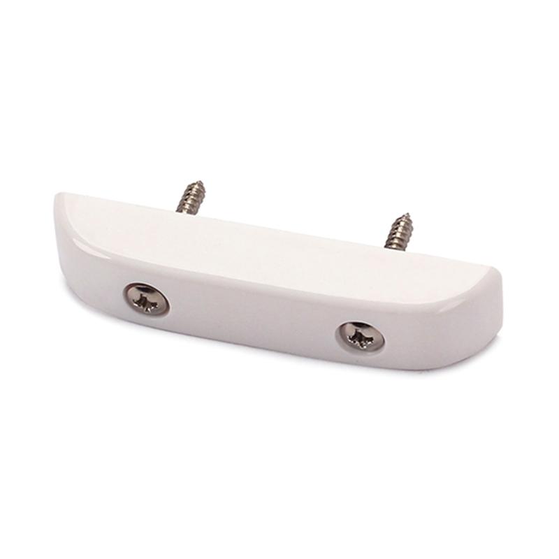 Plastic Thumb Rest Thumbrest with Mounting Screws White Lightweight Thumb Rest for Electric Bass Guitar Easy To Install