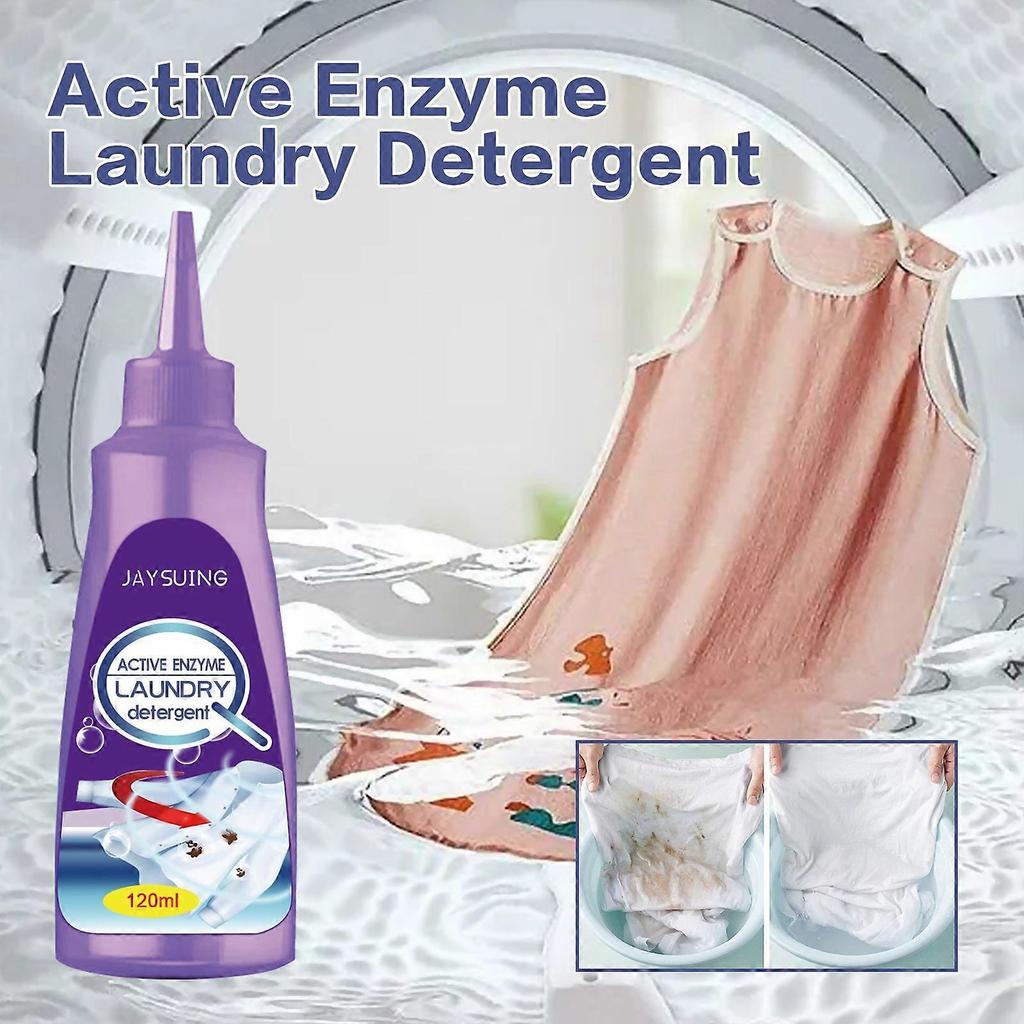 Active Enzyme Laundry Detergent, Laundry Stains And Blood Stains Cleaning Laundry Multi-purpose Detergent