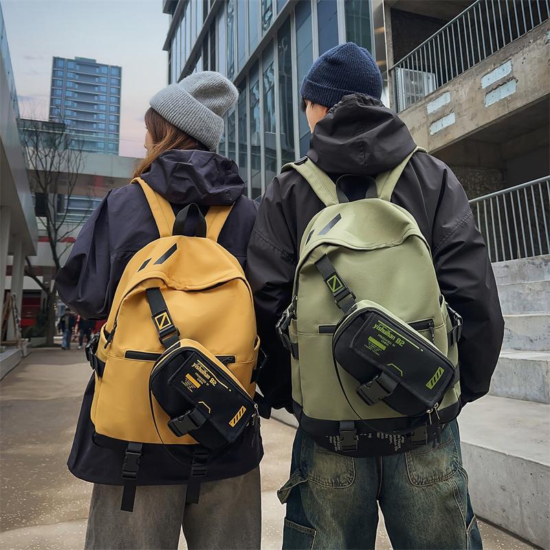 Großes Fassungsvermögen Schülerrucksack Unisex Rucksack Leichter Wasserdichter Rucksack