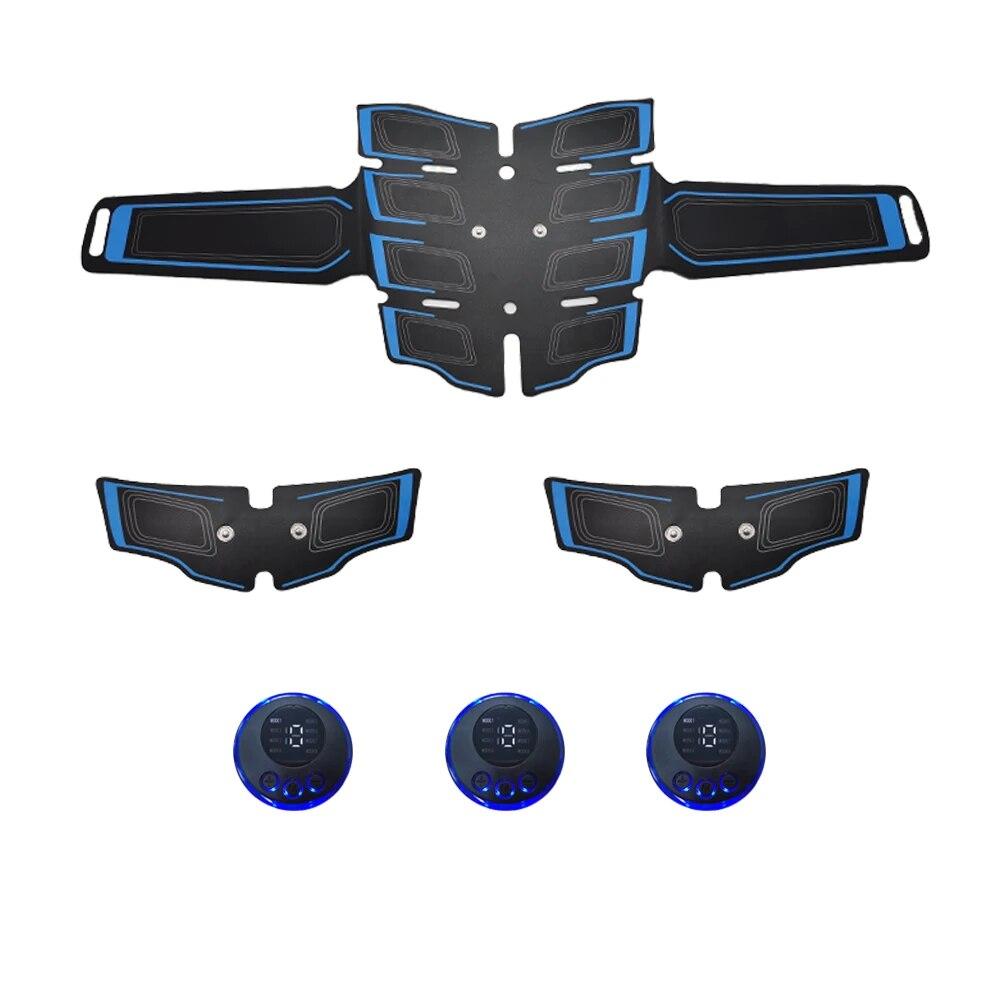 USB Rechargeable EMS Abdominal Muscle Toning Trainer Practice Eight-pack ABS Strengthen Simulates Biological Micro-current
