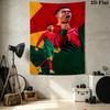 Cr7 Wall Tapestry Aesthetic Wall Hanging Printed Fabric Blanket Decorative Tapestries For Bedroom Living Room Home Decor