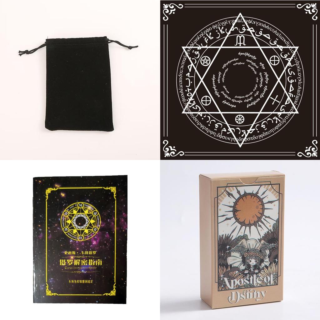 Tarot Card Deck For Beginners With Waterproof Paper Playing Cards For Gaming And Entertainment