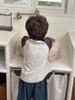 Autumn 2024 Kids' Raglan Sleeve T-shirt with Cartoon Print