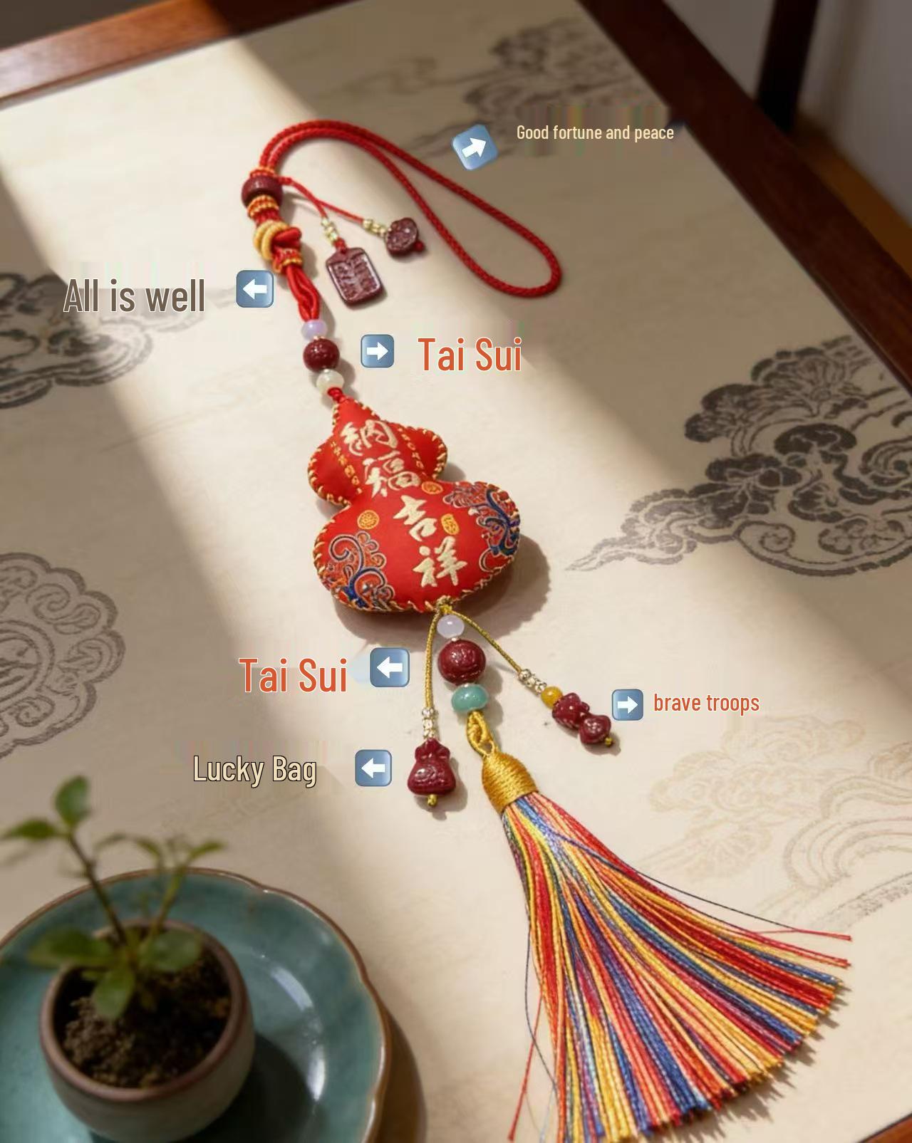 Cinnabar Purple Gold Sand Pixiu Pendant with Sachet - Handmade Unisex Design Authentic High-Content Cinnabar