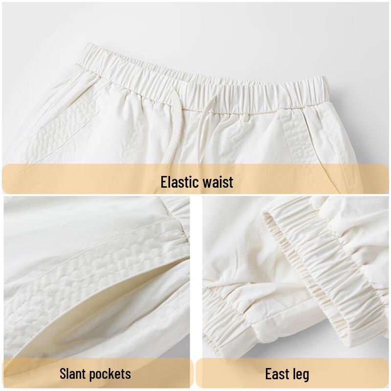 XueZhongFei Women's Warm Cuffed Down Pants