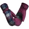 WHITE FANG NT062 Winter Gloves for Men and Warm and for Skiing and Snowboarding (04 Pink) - Women, Windproof, Fleece-Lined