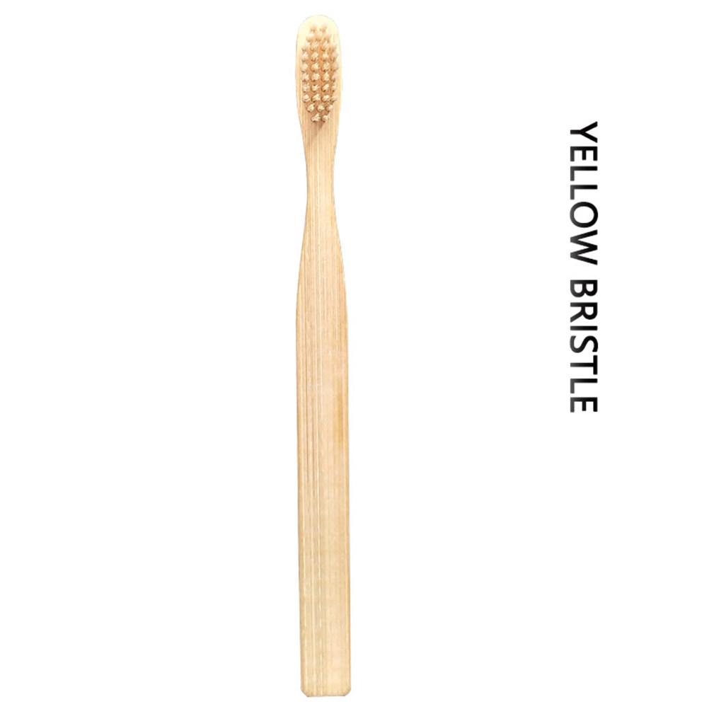 20Pcs Bamboo Toothbrushes Eco Friendly Adult Toothbrush with Bamboo Fiber Bristles Long Handle for Oral Health Travel