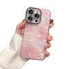 Apple 16 Phone Case Ins Cute Glitter Lens Film Butterfly IMD Compatible with iPhone 15 Pro Heart TPU Cover