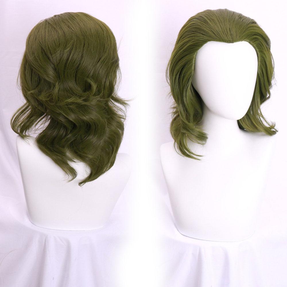 

Косплей Джокера Зеленый парик для мужчин и женщин - Идеально для костюма Джокера и парика клоуна Парик из высокотемпературного волокна Хэллоуин 1pc&14inches