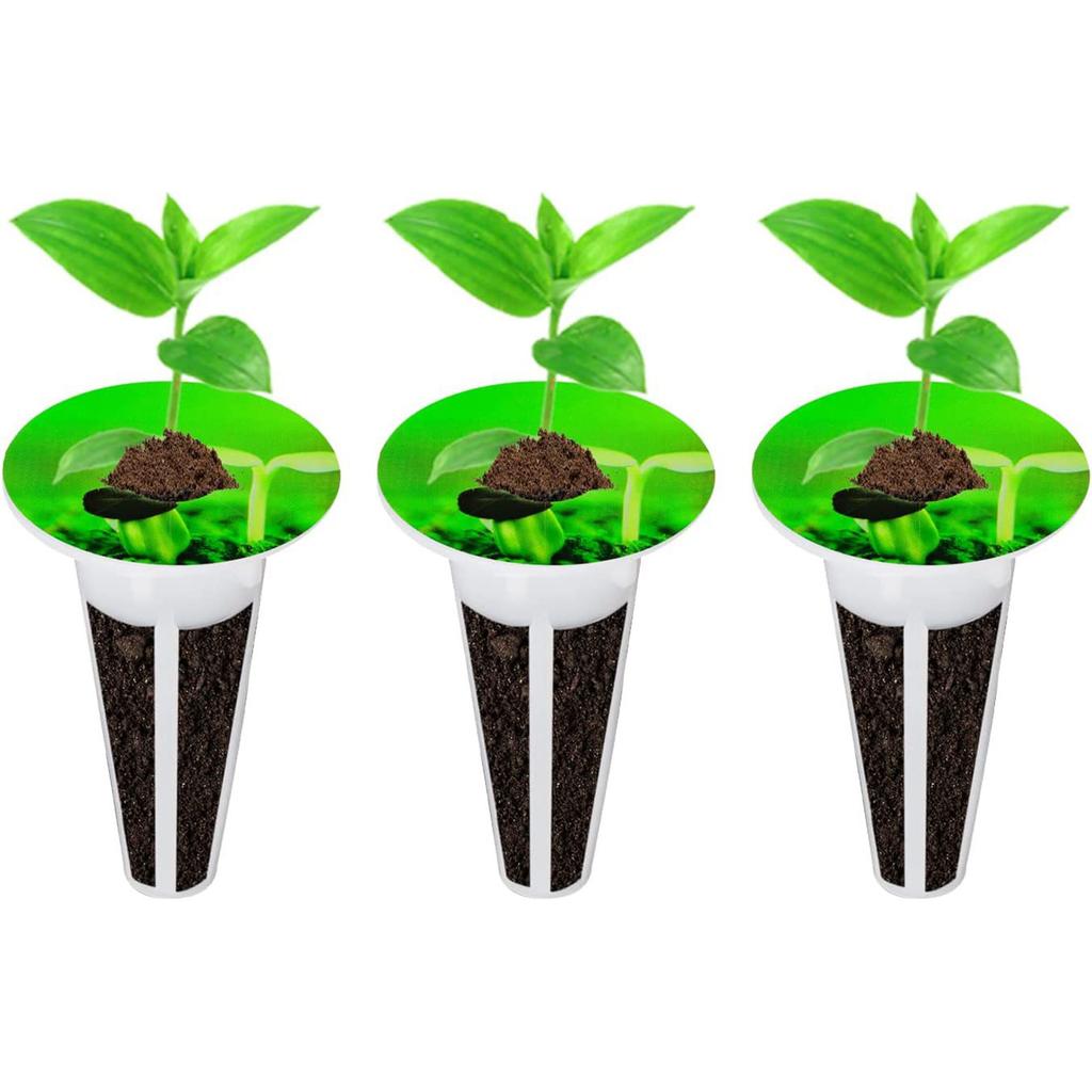 Lot de 100/120 étiquettes pour plantes hydroponiques, autocollants ronds pour la croissance des plantes, étiquettes autocollantes pour plantes hydroponiques