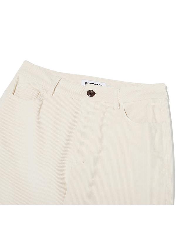 KIRSH Cherry Corduroy Pants [Ivory]