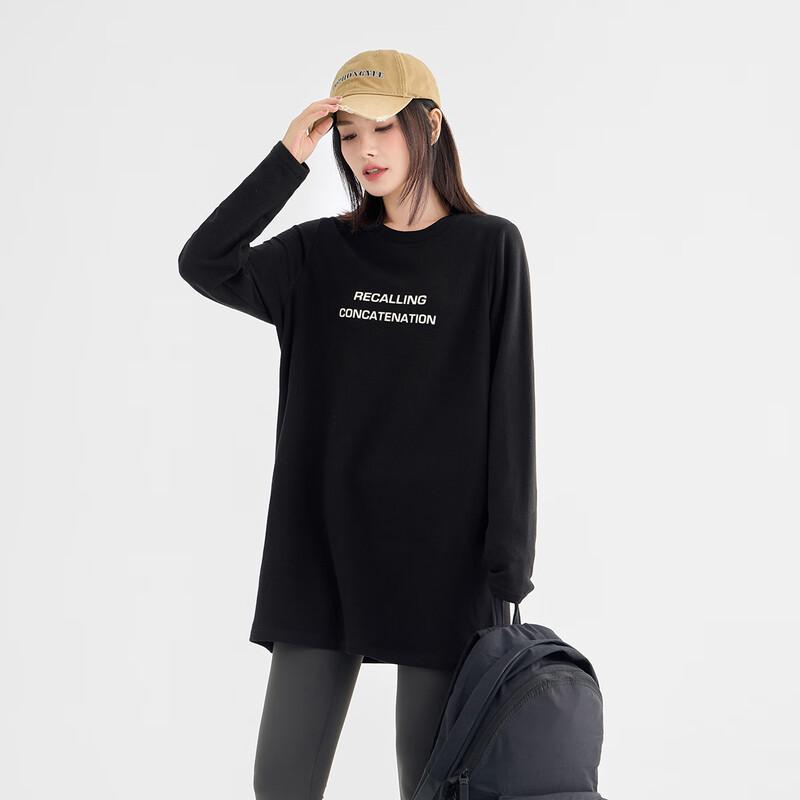Kids' Thermal Letter Print Long-Sleeve T-Shirt