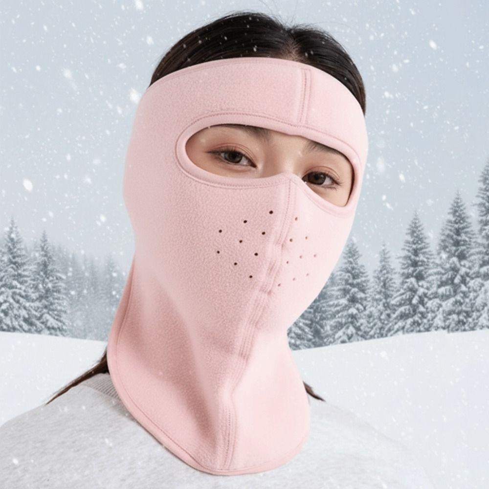 Winter Protection Windproof Mask Thickened Warm Mask Comfortable Wear Cycling Mask  Cold Weather