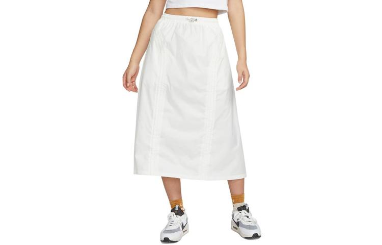 Nike Casual Long Skirts Women s Sail White Moderate Long A Line Skirt DV8203-133 M