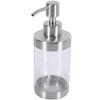 Transparent conditioner bottle with stainless steel stainless steel pump, conditioner/soap dispenser for kitchen or bath | Liquid soap dispensers